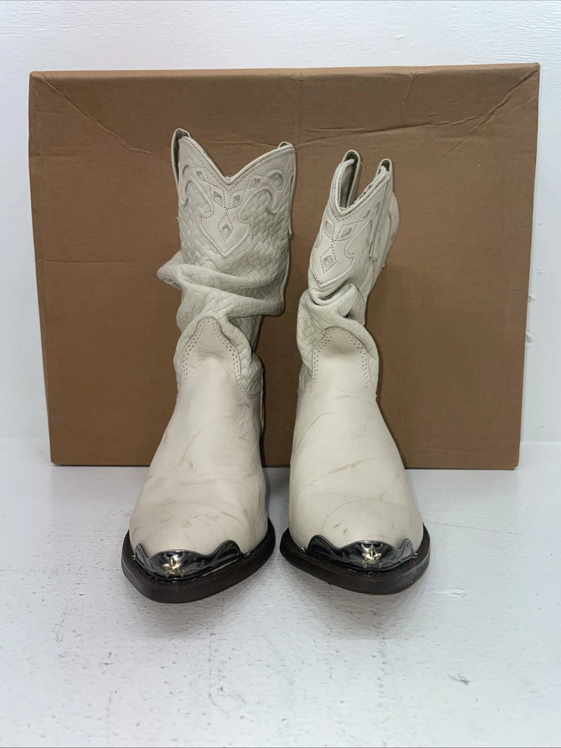 New Women’s Cream Capezio Cowboy Boots. L 467 8 M. 16-35
