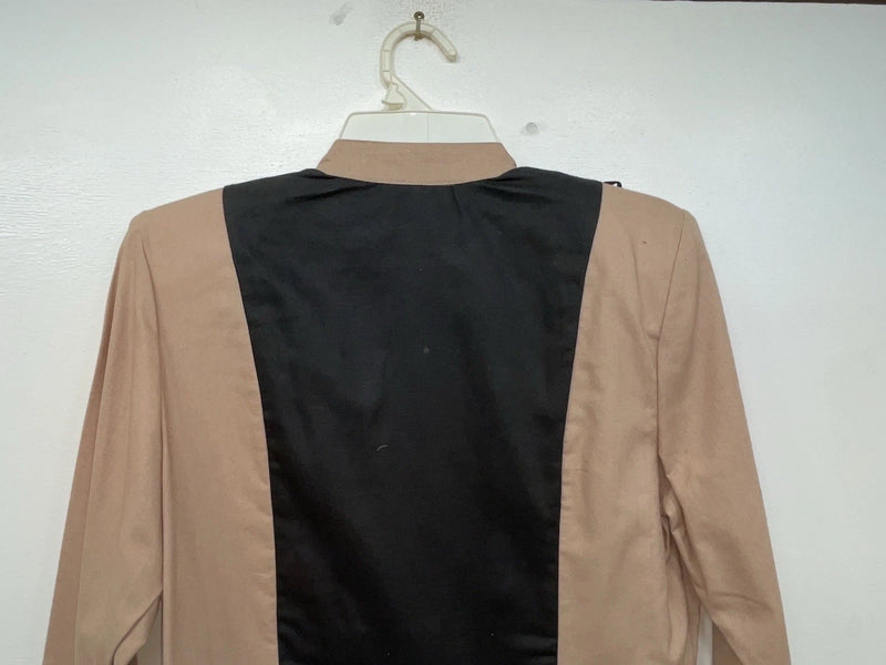 New Women’s Brown With Fringe 1849 Authentic Ranchwear  Button Up 3B-111