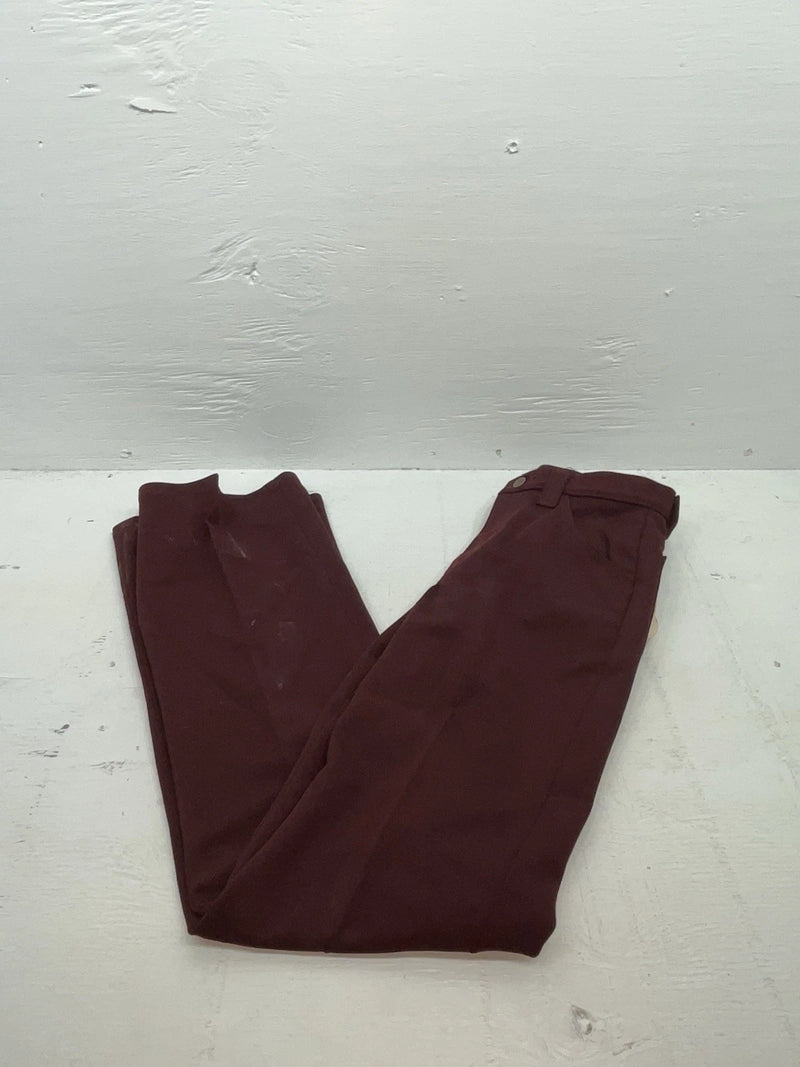 New Vintage Red Lee Polyester Pants #2004061 3A-117
