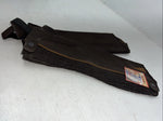 New Tough 1 Equi-grip Brown Synthetic Half Chaps #63-76 H-511