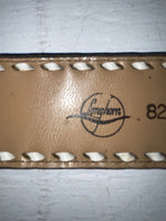 New Red Genuine Leather Longhorn Tooled 32” Belt #82828 NN-60