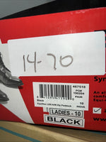 New Women’s Black EQUISTAR Short English Riding Boots. 467518 10. 12-70