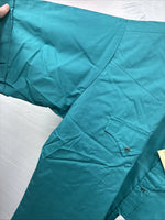 New Men’s ELY Cattleman Teal Short Sleeve Pearl Snap 17 XL M-41