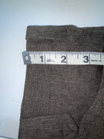 New Vintage Brown Circle S Polyester Pants #CP4776 XX-89