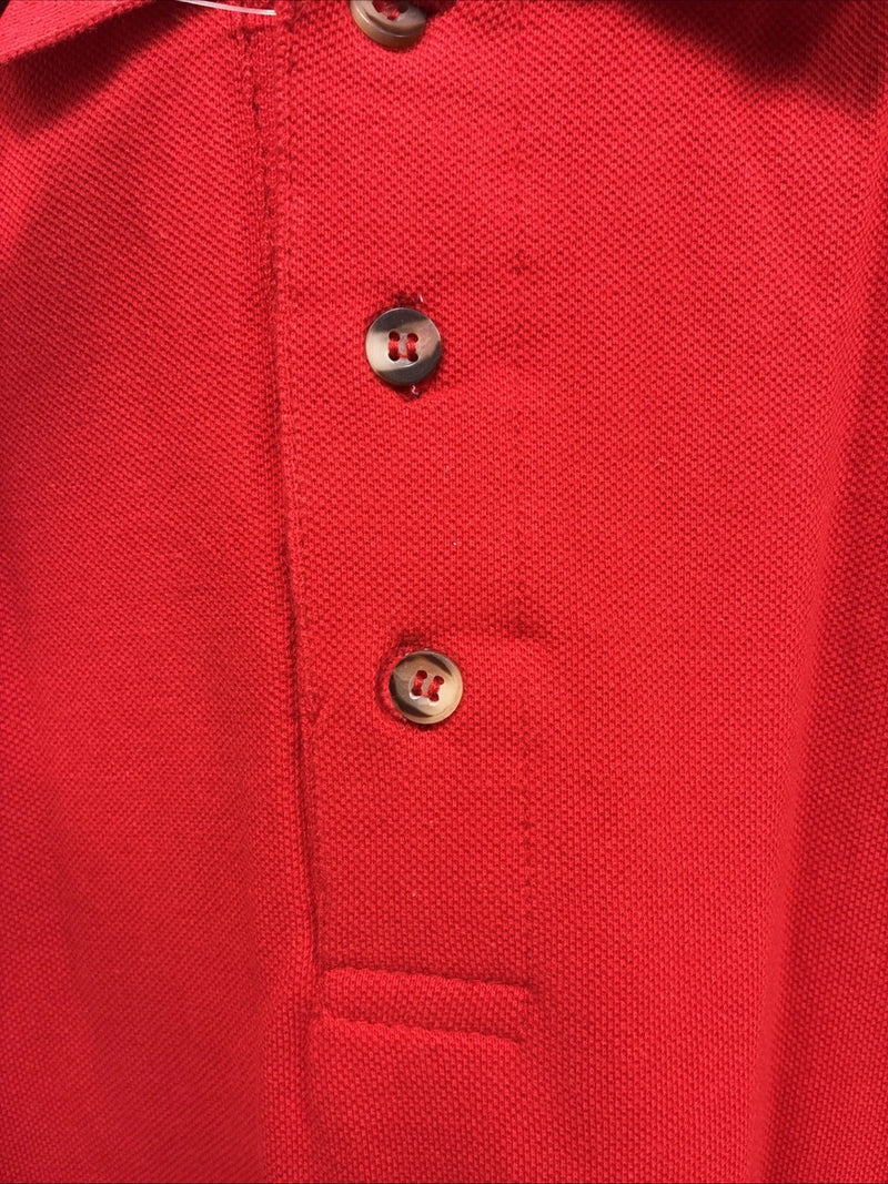 New Men’s Riders Mark Red Short Sleeve Polo Shirt XL R-33