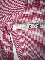 New Vintage Red Checkered Dickson Jenkins Polyester Pants #534 VV-72