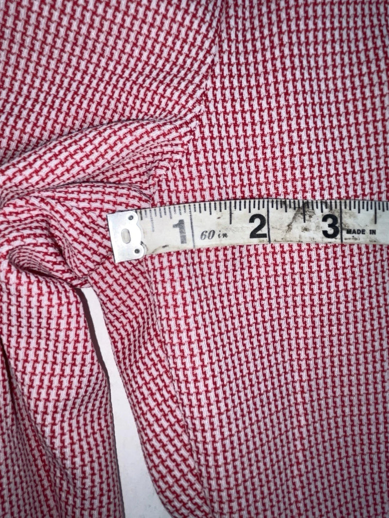 New Vintage Red Checkered Dickson Jenkins Polyester Pants #534 VV-72