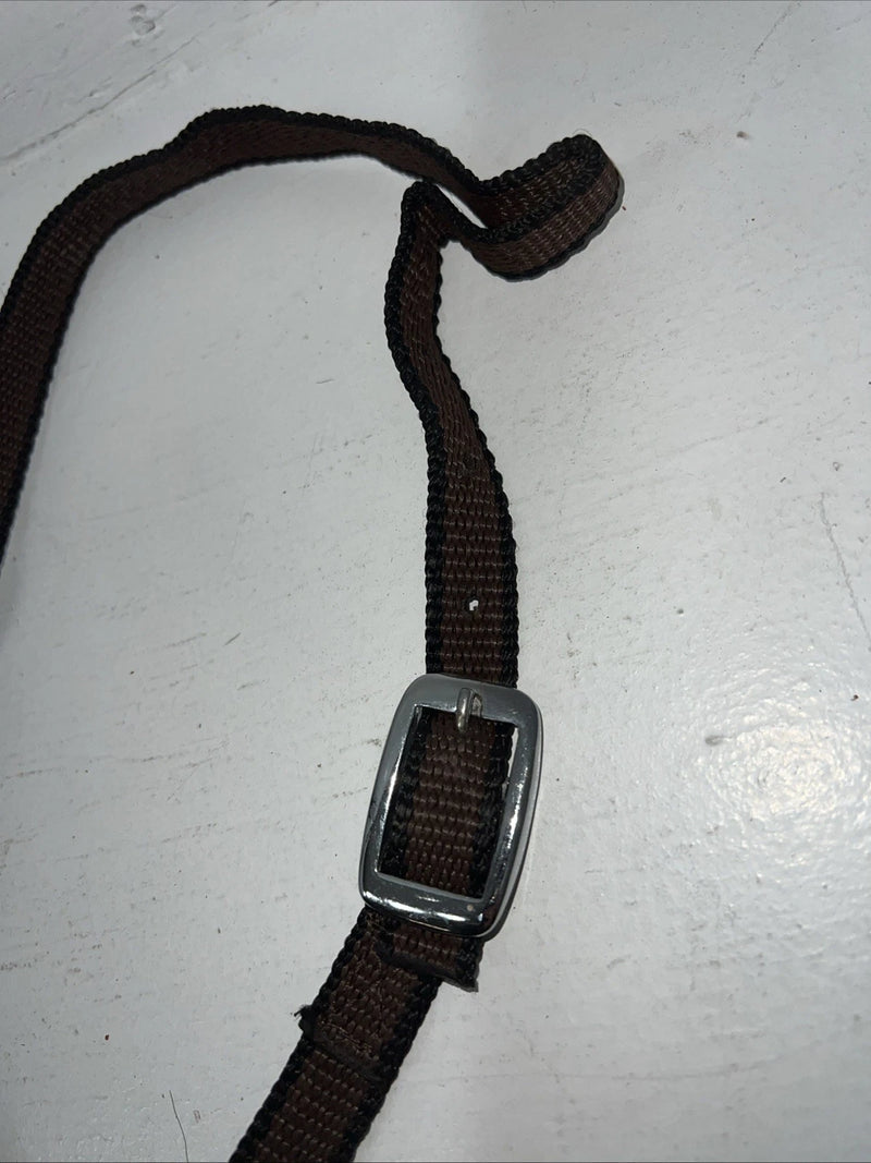 New Tough 1 Brown Nylon German Martingale #52-1120 W-34 