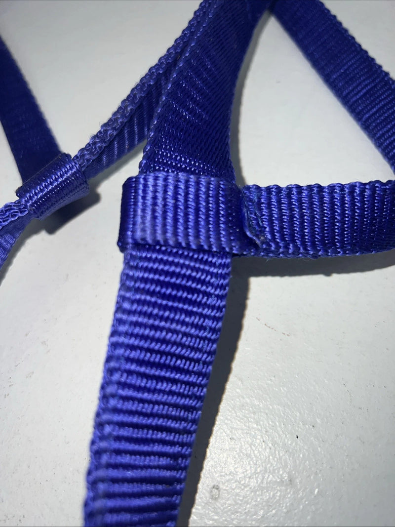 New Tough 1 Blue Nylon Web Noseband Tie down #53-9043 3C-18