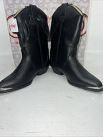 New Children’s Black Dingo Cowboy Boots. 12 D. 24-126