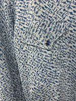 New Men’s Miller Blue Deigned Long Sleeve Pearl Snap 15.5 Medium II-102