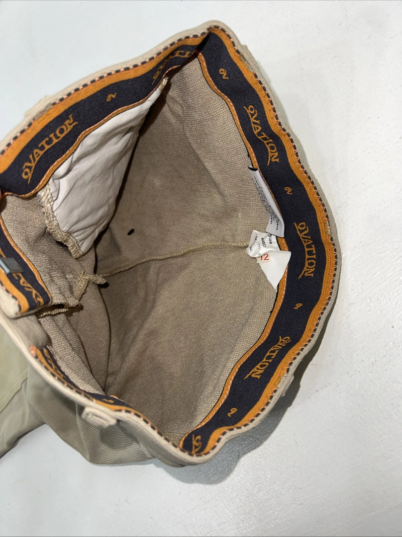 New Children’s Tan Ovation Fineline English Riding Breeches. 14 464837 D-102