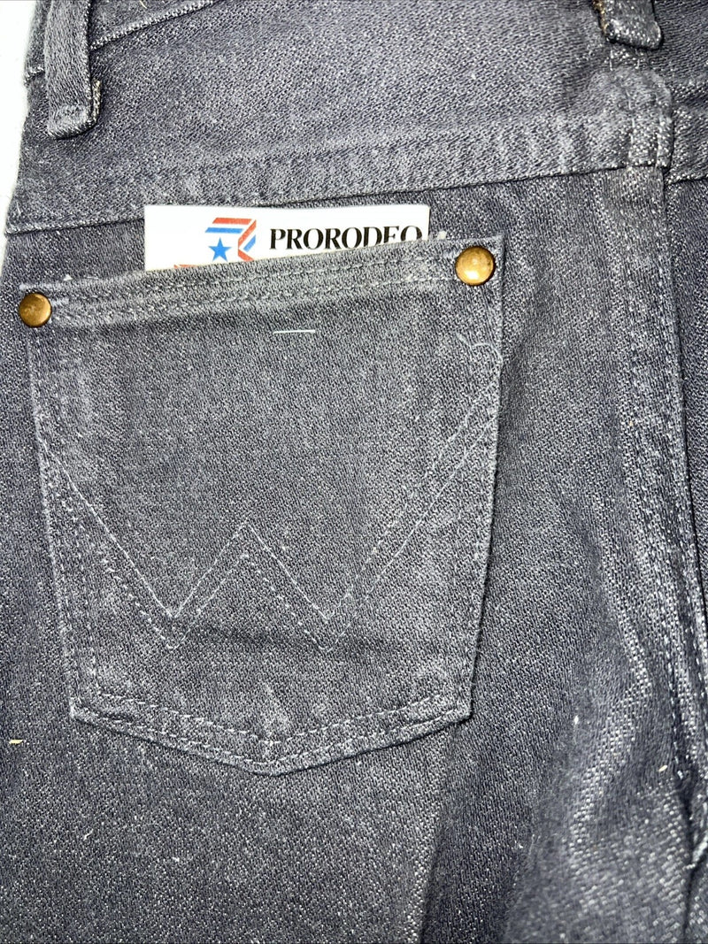 New Boys Grey Wrangler Cowboy Cut Pro Rodeo Denim Jeans. 11/25 1/2 C-6