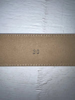 New Blue Genuine Leather 30” Belt #7330 JJ-150