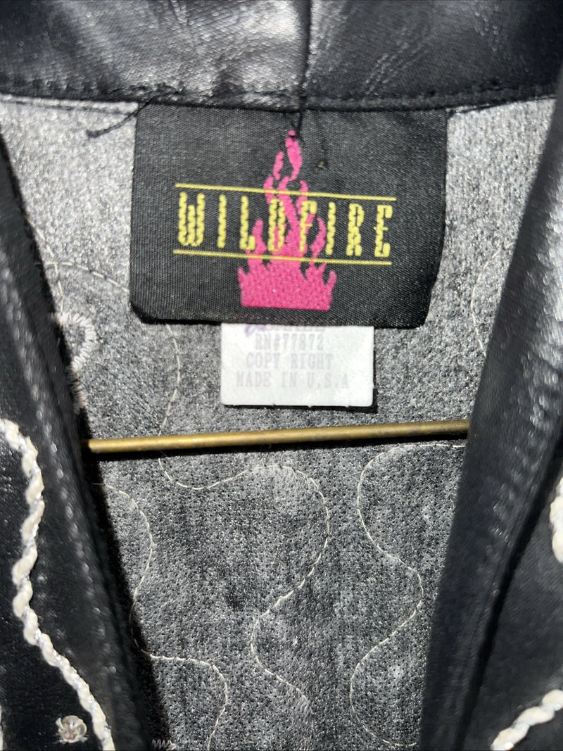 New Women’s Black Wildfire Western Show Jacket XS #77872 G-604