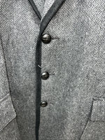 New Men’s Pioneer Wear Grey Suit Jacket 46L #12556 T-601