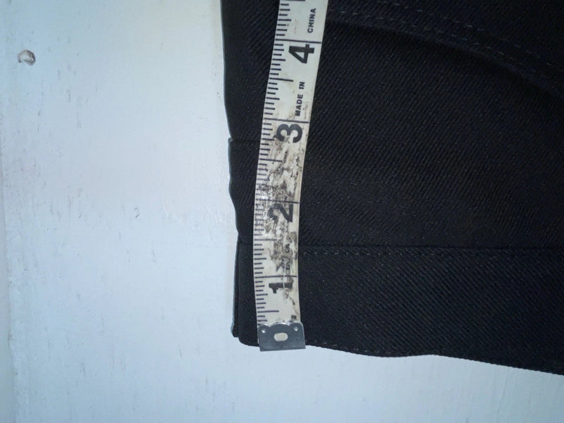New Vintage Black Wrangler Polyester Pants #82BK SS-19