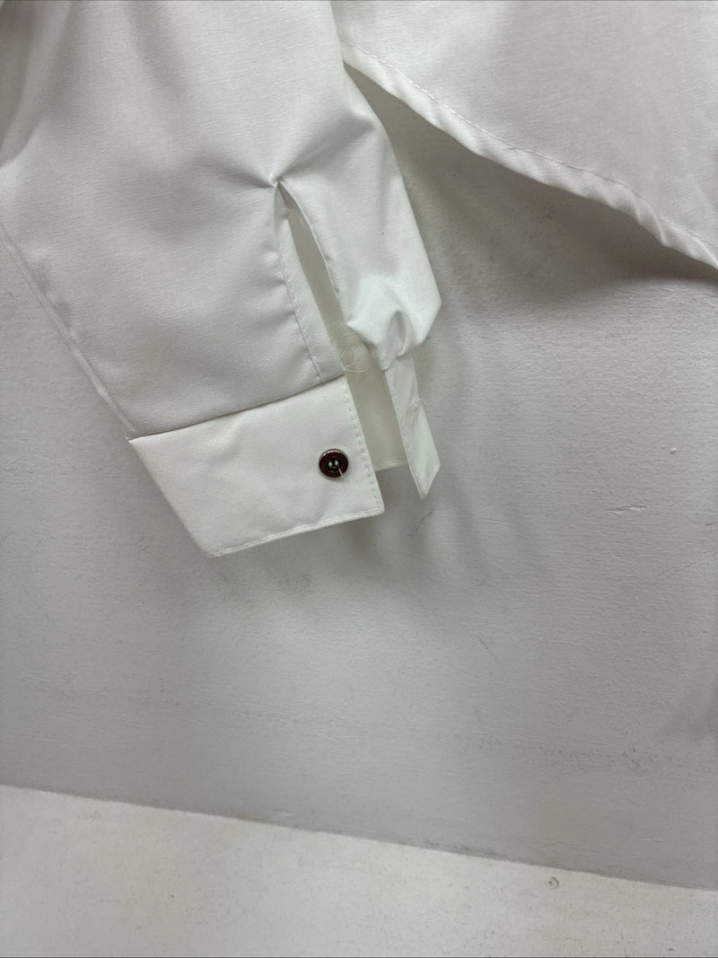 New Women’s Cowboy Threads White Long Sleeve Button Up Small DD-141