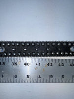 New Black Genuine Leather Blazin Roxx Silver Bling Cross L Belt #N3510401 Z-69
