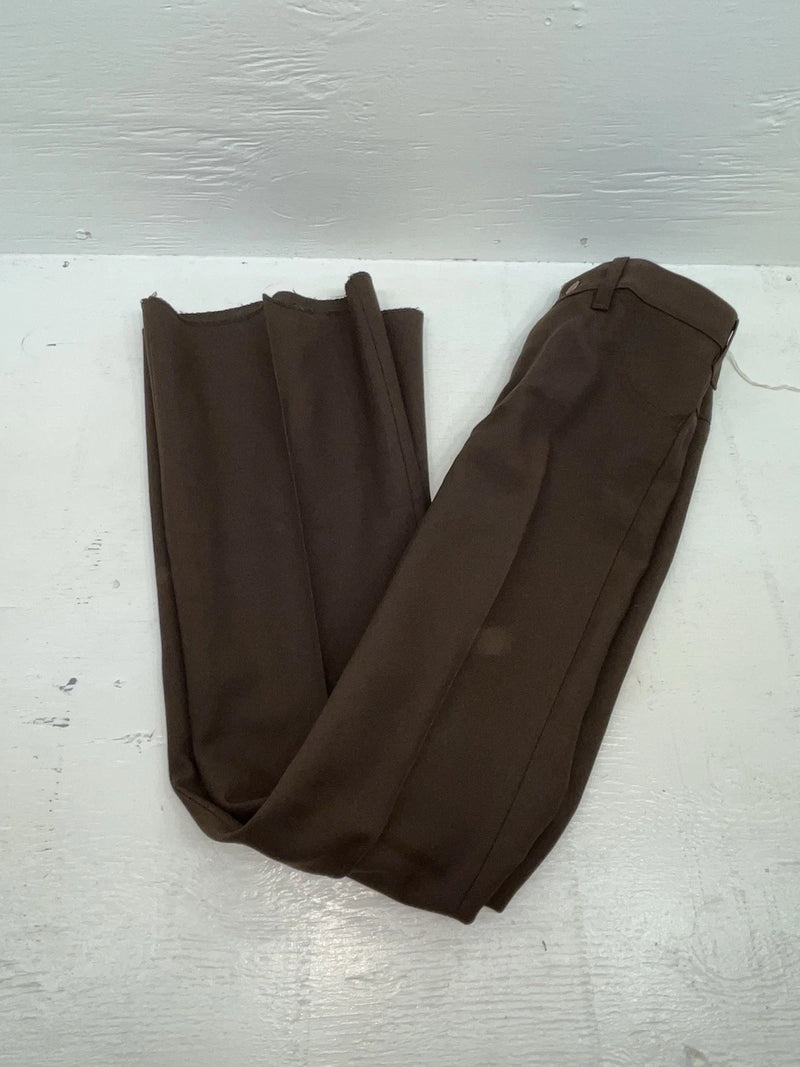 New Vintage Brown Dickson Jenkins Polyester Pants #5991 ZZ-88