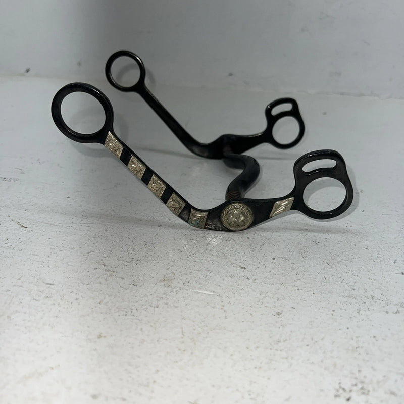 New Congress Leather 5” Black Steel Welded Port Bit #48028 LLL-4