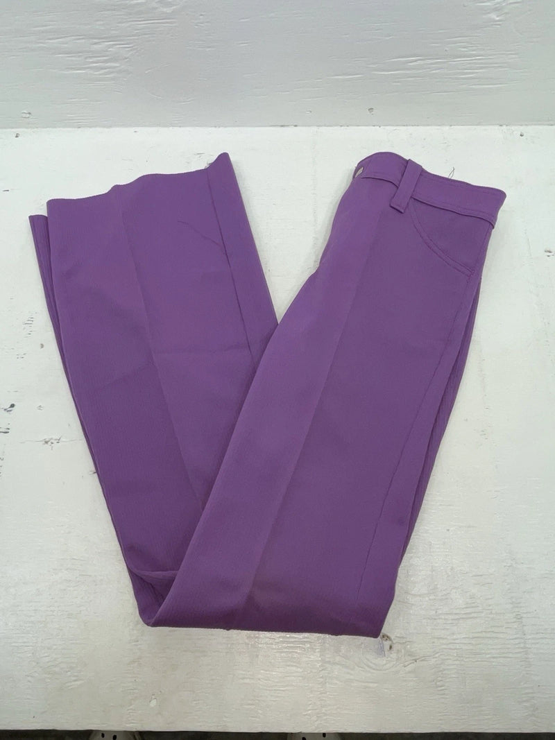 New Vintage Purple Dickson Jenkins Polyester Pants SS-73
