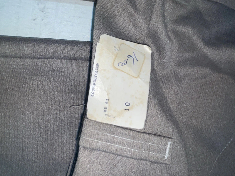 New Vintage Gray Stockman Polyester Pants #61 VV-59