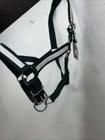 New Tough 1 Green White Nylon Deluxe Draft Halter #50-9575 W-36