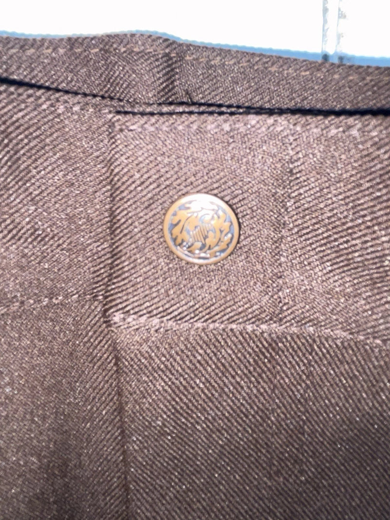 New Vintage Brown Dickson Jenkins Polyester Pants VV-88