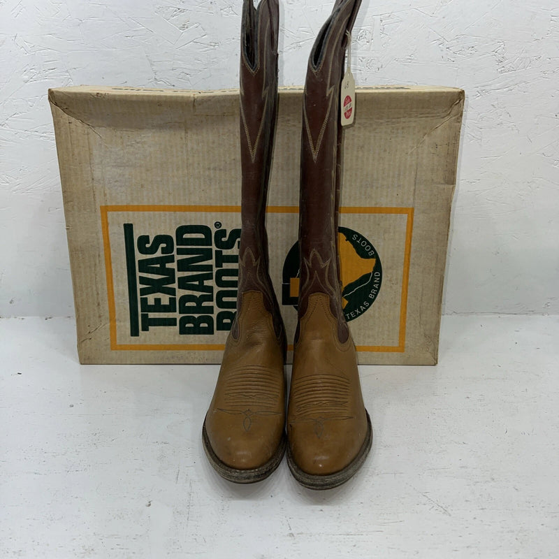 New Women’s Brown Texas Brand Cowboy Boots. 6 B. 20-80