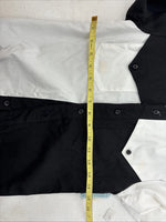 New Kids Cowboy Threads Black White Long Sleeve Button Up Size 10 TT-26