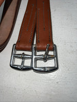 New Tough 1 Leather 1” X 54” Schooling Adult Stirrup Straps #24-809-45 EE-24