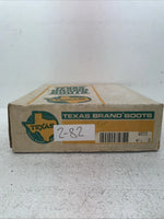 New Children’s Brown Texas Brand Cowboy Boots. B 111 4.5 4 1/2 D. 2-82
