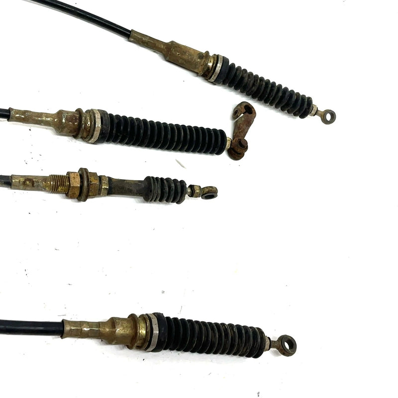 1987 Suzuki Quadrunner 4WD LT4WD OEM Shift Cable Set 58690-19B01 AS28