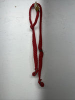 New SIMCO Red Nylon Braided One Ear Headstall #2900 Y-3