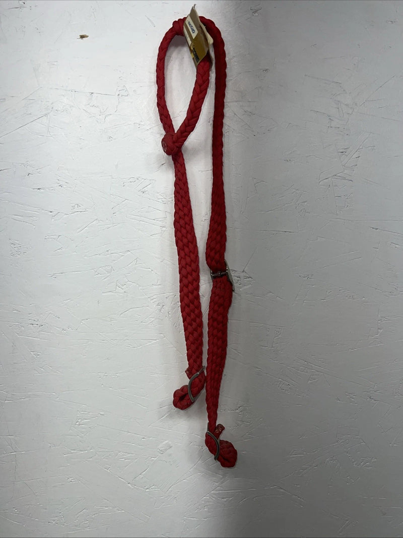 New SIMCO Red Nylon Braided One Ear Headstall #2900 Y-3