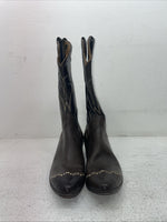 New Men’s Brown The Sanders Cowboy Boots. 7709 9 A. 4-102