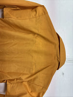New Women’s Tem Tex Orange Long Sleeve Pearl Snap Size 10 MM-16