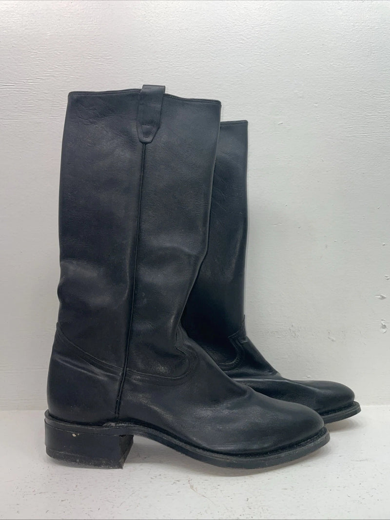 New Men’s Black Neolite Cowboy Boots. 5019 11 D. 8-72