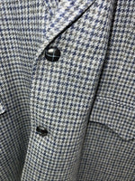New Men’s Pioneer Wear Blue Plaid Suit Jacket 44 #12504 X-603