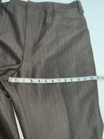 New Vintage Brown Circle S Polyester Pants #CS2991 XX-83