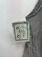 New Women’s Cowboy Threads Gray Sleeveless Button Up Size Small TT-46