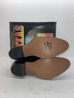 New Men’s Black Texas Brand Cowboy Boots. 7800 11 D. 9-71
