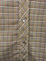 New Kids Dickson Jenkins Multicolor Plaid Long Sleeve Pearl Snap Large DD-105