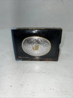 New Women’s Nocona Good Silver “J” Belt Buckle With Good Rim. A-115