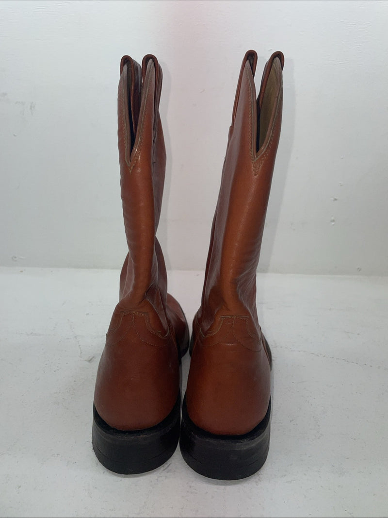 New Men’s Orange Laramie Cowboy Boots. 839 10 B. 6-73
