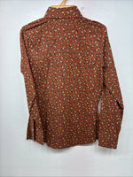 New Women’s Dickson Jenkins Floral Long Sleeve Pearl Snap Size 32 MM-50