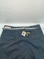 New Vintage Blue Circle S Polyester Pants #CP4768QR SS-30