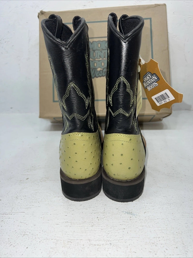 New Women’s Green Smoky Mountain Cowboy Boots. 3027Y 6.5 6 1/2. 19-72
