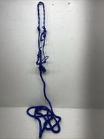 New Tough 1 Blue Training Halter And Lead Rope #50-1095 G-503